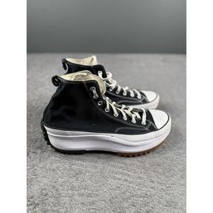 Converse Run Star Hike Hi B&W Platform Sneakers Men 11 Women 12.5